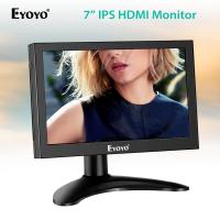 ราคา Eyoyo หน้าจอมอนิเตอร์ LCD HDMI ขนาดเล็ก 7 นิ้ว แบบพกพา 1280x800 16:10 IPS รองรับอินพุต HDMI VGA AV BNC (23551762261)