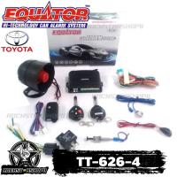 ราคา EQUATOR สัญญาณกันขโมย รีโมทกันขโมย กันขโมยรถยนต์ กุญแจกันขโมย กุญแจรีโมทกันขโมยรถยนต์ ทรงโตโยต้า TOYOTA 626-4 (9186222357)