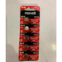 ราคา ถ่านกระดุม Maxell SR927W/ 399 / 1.55V. อย่างดี จำหน่ายยกแผง (1แผง มี 5เม็ด) (23675520857)