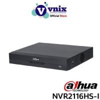 ราคา Dahua รุ่น NVR2116HS-I เครื่องบันทึกภาพกล้องวงจรปิด 16 Channel Compact 1U WizSense Network Video Recorder (14001300384)