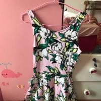 ราคา งาน H&M เดรสลายดอก เว้าหลัง ใส่แล้วน่ารัก สภาพ 99% ส่งต่อถูกๆเลย (876017930)