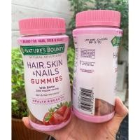 ราคา Natures Bounty, Optimal Solutions, Hair, Skin & Nails Gummies, Strawberry Flavored (1084628384)