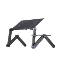 ราคา ❐◑◆Oneworldshop โต๊ะวางโน๊ตบุ๊คแบบพกพา โต๊ะพับ ปรับได้ 360 องศา สีดำ มีที่วางเม้าท์ด้านข้าง TB-4501BK (10557747734)