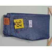 ราคา รหัส 26 กางเกงยีนส์ลีวายส์มือสองของแท้ เอวจริง 34" (12172563519)