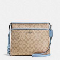 ราคา New!!! Coach F58297 FILE BAG IN SIGNATURE (COACH f58297) ใส่ iPad ได้ (338640797)