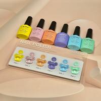ราคา A042 สีโทนพาสเทล 6สี แบรนด์ Canni (23935340234)
