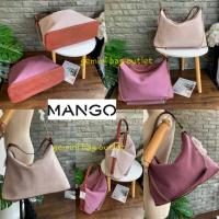 ราคา *ส่งฟรี ems. ของแท้ พร้อมส่งค่ะ* 14.9 นิ้ว ▪Mango Chain Jacquard Bucket Bag (16024778706)