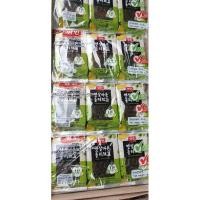 ราคา ☑ยังบันสาหร่าย น้ำมันมะกอกและน้ำมันทานตะวัน 1 แพค 3 ห่อ yangban (8846737565)