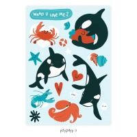 ราคา 3M Sticker - Whale you love me (9708336326)