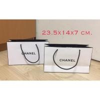 ราคา ถุงกระดาษแบรนด์Chanel ของแท้ (7034369274)
