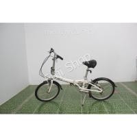 ราคา จักรยานพับได้ญี่ปุ่น - ล้อ 20 นิ้ว - มีเกียร์ - อลูมิเนียม - Dahon Metro - สีขาว [จักรยานมือสอง] (20622434371)