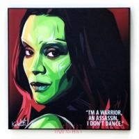 ราคา Gamora กาโมร่า Guardians Of The Galaxy รูปภาพ​ติด​ผนัง ​pop​ art การ์ตูน Marvel กรอบรูป แต่งบ้าน ของขวัญ (6738648323)