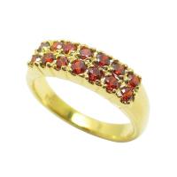 ราคา แหวนประดับพลอยรูปไข่สีทับทิม cubic zirconia แหวนเรียงพลอย แหวนแดงโกเมน แหวนสีเขียวมรกต แหวนแถวพลอย (18808601496)