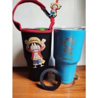 ราคา ชุดแก้วเก็บความเย็น แก้วเยติลายวันพีช ลูฟี่ ขนาด 30 ออนซ์ ครบชุด! (6847904274)