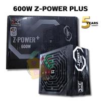 ราคา 600W รุ่น (Z-POWER+) XIGMATEK POWER SUPPLY อุปกรณ์จ่ายไฟ 230V FAN120MM. multi gpu support6+2pin (19391319402)