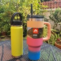 ราคา OZARK TRAIL Tumbler with handle ขนาด 40 oz. จาก USA. % สีสันสดใส สวยงาม (19588082197)