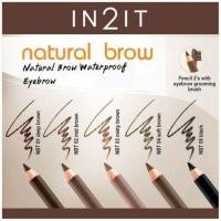 ราคา IN2IT Natural Brow Waterproof Eyebrow Liner/12cm pencil/2×1.14g (3715817821)