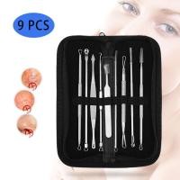 ราคา เซตที่กดสิว 9 ชิ้น พร้อมกระเป๋าใส่ ที่กดสิว ชุดกดสิว อุปกรณ์กดสิว คีมกดสิว กดสิว ที่ดึงสิว เซตที่กดสิว ชุดที่กดสิว 9 อัน (9990266085)