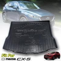 ราคา ถาดรองท้ายรถยนต์ ถาดท้ายกันเลอะ สีดำ Mazda CX-5 สำหรับ มาสด้า ซีเอ็กซ์5 (2688366577)