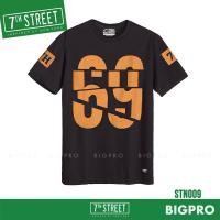 ราคา 7th Street เสื้อยืด แนวสตรีท รุ่น NUMBER 69 (เทาดิน) STN009 ของแท้ (35351166)