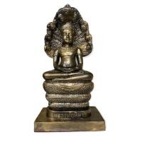 ราคา หลวงพ่อศิลา สีทองเก่ากว้าง 6นิ้ว สูง 12นิ้ว (18993969099)