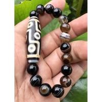 ราคา ข้อมืออาเกต DZI หินธิเบต 9 ตา (11007820463)