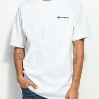 ราคา [ของแท้ 100%] เสื้อยืด Champion Script Small Logo ปัก แท้100% **ป้ายข้างตัด (23350693284)
