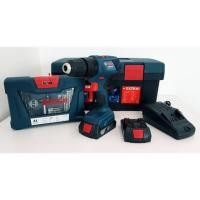 ราคา BOSCH GSB 180LI + 41PCS สว่านกระแทกไร้สาย 18V พร้อมกล่องเครื่องมือ และชุดอุปกรณ์เสริม 41 ชิ้น (5319469500)
