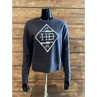 ราคา เสื้อสเวตเตอร์ลิขสิทธิ์แท้ Harley-Davidson® SWEATSHIRT-GRGO,PLVER,LIGHTNING,DK GRY 96173-18VW (19731375815)