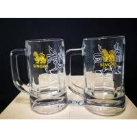 ราคา แก้วมัค แก้วเบียร์ Singha beer ลายสิงห์2ด้าน โอเชี่ยนแท้ ขนาด 355 ML.เข้าช่องฟิตได้ มีความหนาพิเศษ (9717751142)