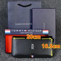 ราคา สินค้า Outlet แท้ ร้านค้าในพื้นที่ tommy hilfiger Long Wallet แท้% กระเป๋าสตางค์ Tommy Hilfiger Leather (5985349056)