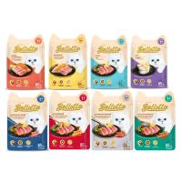 ราคา Bellotta เบลลอตต้า อาหารแมวเปียกแบบถุง ขนาด 85 g (เลือกรสได้) (20325794960)