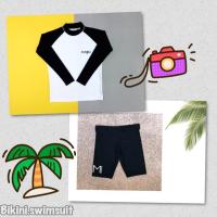 ราคา ชุดว่ายน้ำชาย/หญิง ชุดว่ายน้ำผู้ชาย ผ้าว่ายน้ำ100% กันUV (272401272)