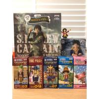 ราคา [ของแท้ แมวทอง] ฟิกเกอร์ Figure one piece wcf, Luffy Jeans, Luffy military style มือ1 มือสอง (23522047801)
