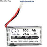 ราคา LWCX OrangeYu 650mAh Battery for Cheerson CX-30W, For HUAJUN W609-10, W609-9, For JJRC H5C, H9D, For WLtoys V931 (20885046976)