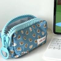 ราคา กระเป๋าใส่ปากกา จุของได้เยอะ พิมพ์ลายหมีน่ารัก สไตล์เกาหลี วินเทจ สําหรับผู้หญิง (23754271229)