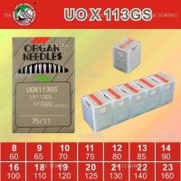 ราคา เข็มUO*113 ORGAN เเท้ เข็มจักรอุตสาหกรรม สำหรับจักรลาดึงยาง จักรสม็อค จักรจีบ จักรตีเกริด *ราคาต่อ1แพค* (16315283104)