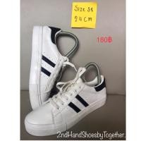 ราคา รองเท้าผ้าใบแฟชั่นเกาหลีมือสอง (1488053915)