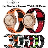 ราคา Beiziye Samsung galaxy watch สมาร์ทวอทช์ นาฬิกา Samsung galaxy watch 42mm สายนาฬิกา สมาร์ทวอทช์ สายซิลิโคน สาย for Samsung galaxy watch 46mm สมาร์ทวอทช์ (10923752923)