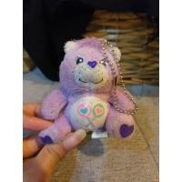 ราคา พวงกุญแจแคร์แบร์สีม่วง share bear care bear ไม่มีใจแต่มีป้ายชัด (14646635350)