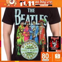 ราคา เสื้อวง The Beatles ผ้ายืด แฟชั่น วินเทจ เดอะบีเทิลส์ RCM1765 (7370771413)