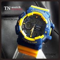 ราคา เครื่องประดับนาฬิกาข้อมือ us submarine รุ่น TP-3183M สีฟ้าเหลือง (932610779)