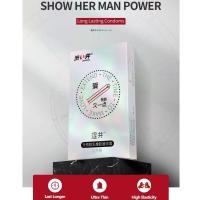 ราคา Drywell Long Lasting Delay Ultra-thin Condoms 50-52-54mm 3pcs/12pcs (10151054192)