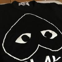 ราคา Comme des garcons เสื้อยืด สภาพดีของแท้ 100 (2362994272)