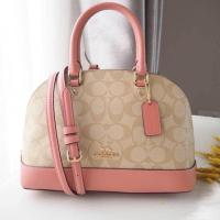 ราคา Coach F27583 Signature Mini Sierra Satchel แท้ %พร้อมส่ง (1266500184)
