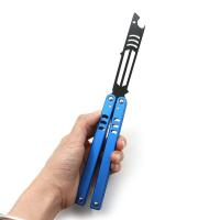 ราคา Squid MakoV4.5 Balisong อลูมิเนียมอัลลอยด์มีดบาลิซอง มีดควง มีดบาลิซอง มีดซ้อม มีดผีเสื้อ คุณภาพดี ที่เปิดขวด (18478402869)