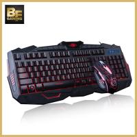 ราคา MARVO KM400 Commbo Gaming Mouse Keyboard (ชุดคีย์บอร์ดเมาส์เกมมิ่ง) (1597453149)