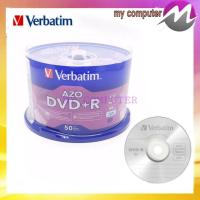 ราคา แผ่นดีวีดี DVD+R Verbatim ความจุ 4.7GB/120 min แพ็ค 50 แผ่น #ของแท้ (6137792298)