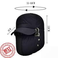 ราคา 1ชุด หมวกนักบินกันหนาว แบบหมวกกันหนาวปิดหู มีขนฟูนุ่มด้านใน กันหนาวได้ดี ใส่แล้วอุ่น (13045867277)