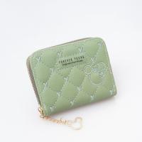 ราคา กระเป๋าสตางค์ Forever Young ใบสั้น 1 ซิปรอบ หน้าปักลายแน่นๆ สุดคิ้วๆๆ (SS2023-28) (10769876576)